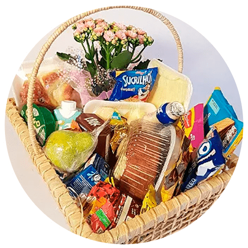 Cesta de Café da Manhã